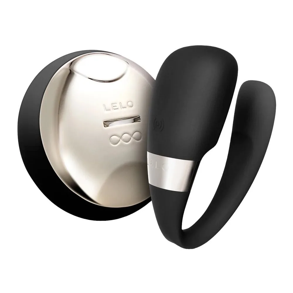 Stimulateur clitoridien Tiani 3 Lelo - avec sa base - Noir