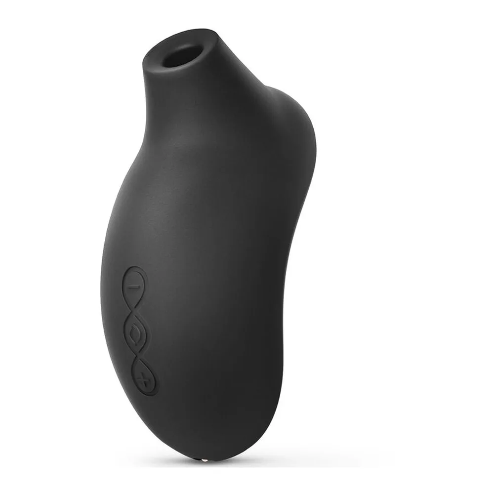 Emballage noir du stimulateur clitoridien LELO Sona 2 Cruise, présentant le produit noir et argenté à travers une fenêtre transparente