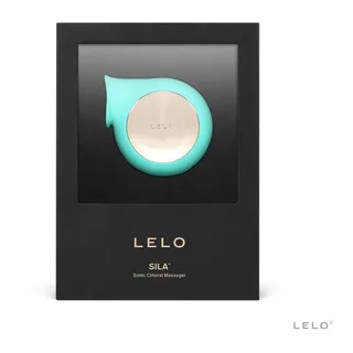 Stimulateur clitoridien Sila Lelo - vue de profil - Vert d'eau