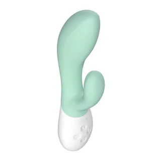 Vibromasseur rabbit Ina 3 Lelo - vue de profil - Vert
