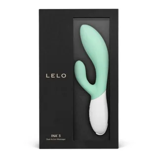 Vibromasseur rabbit Ina 3 Lelo - vue de dos - Vert