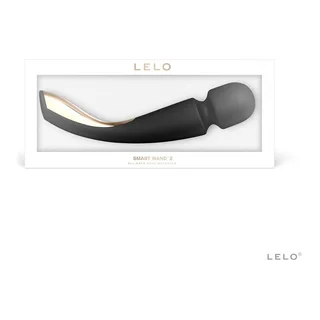 Stimulateur clitoridien Smart Wand 2 Medium Noir Lelo vue 4