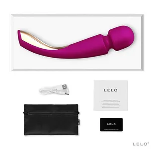 Smart Wand 2 Medium Rose Lelo - vue de profil - Rose