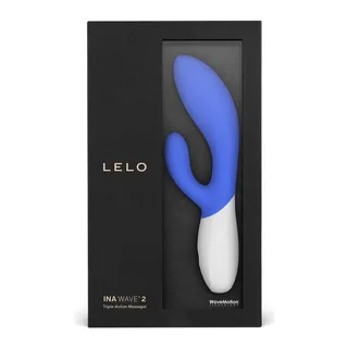 Vibromasseur rabbit Ina Wave 2 Lelo - détail de la texture