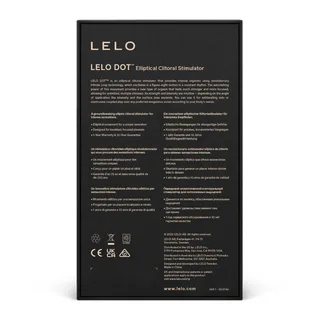 Stimulateur clitoridien Dot Lelo - vue de profil - Rose