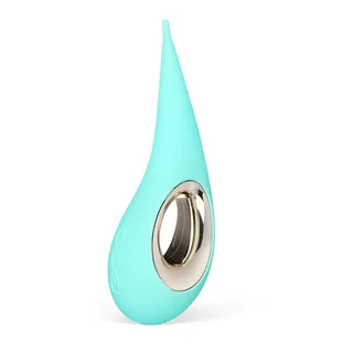 Stimulateur clitoridien Dot Lelo - vue de dos - Vert d'eau