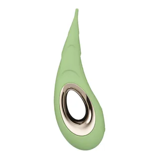 Stimulateur clitoridien Dot Cruise Lelo - avec son échelle de taille - Vert
