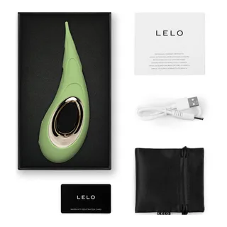 Stimulateur clitoridien Dot Cruise Lelo - vue de dos - Vert