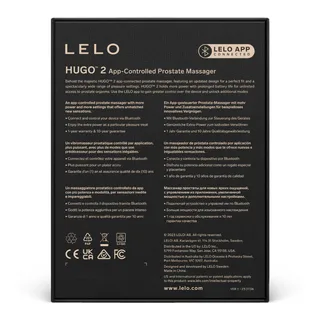Stimulateur de prostate Hugo 2 Lelo - vue de profil