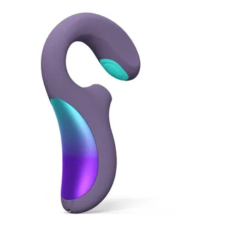 Stimulateur clitoridien Enigma Lelo - vue de profil - Violet