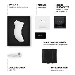 Stimulateur clitoridien Sona 3 Lelo - vue de profil