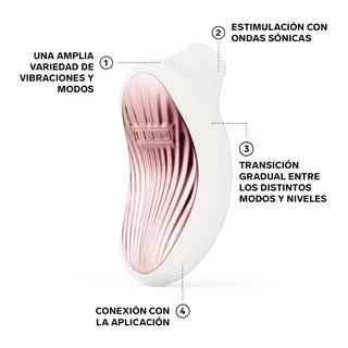 Stimulateur clitoridien Sona 3 Lelo - avec sa base