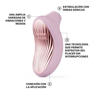 Sona 3 Cruise Lelo - avec sa base - Rose