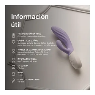 Vibromasseur Rabbit Ina Twist Lelo vue 5