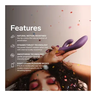 Ina Thrust Rabbit Vibromasseur à Poussée Lelo vue 7