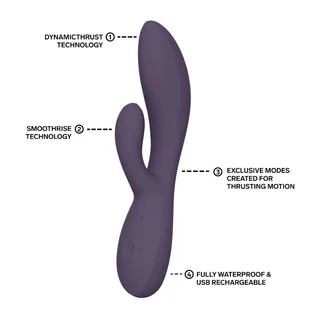 Ina Thrust Rabbit Vibromasseur à Poussée Lelo vue 12