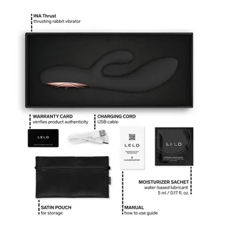 Ina Thrust Rabbit Vibrateur à Poussée Lelo - vue 10