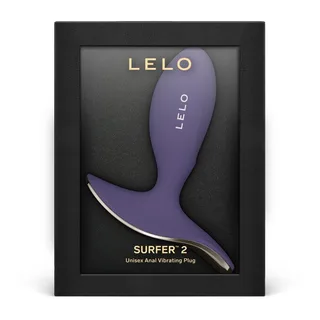 Plug anal Surfer 2 Lelo - détail de la texture - Violet