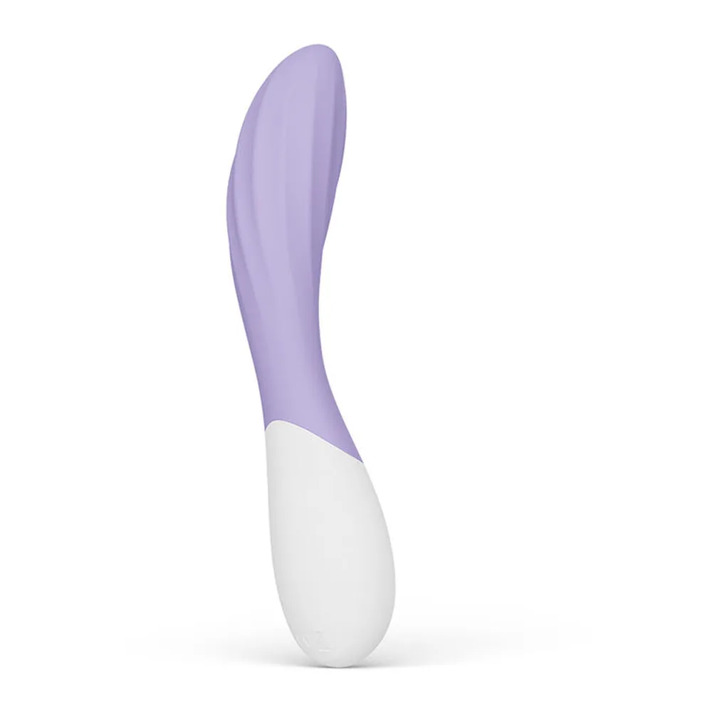 Vibromasseur point G silicone violet et blanc rechargeable, autre vue 6