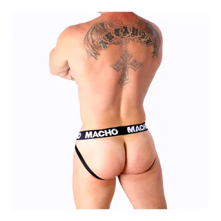 Lingerie Jock Fluo Macho - vue de dos