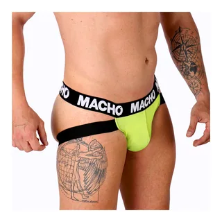 Lingerie Jock Fluo Macho - détail de la texture