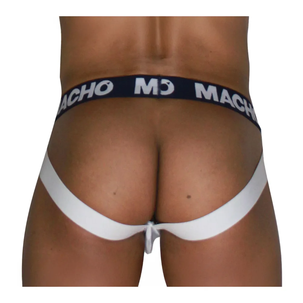 Lingerie Jock Marine Macho - vue de profil