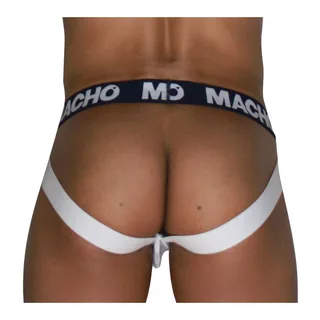 Lingerie Jock Marine Macho - vue de profil