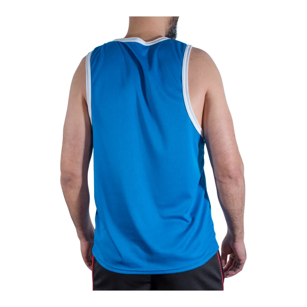 T-shirt Gym Bordeaux Macho - vue de dos