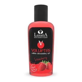 Voluptas Gel de Massage Fraise Intimateline Luxuria
