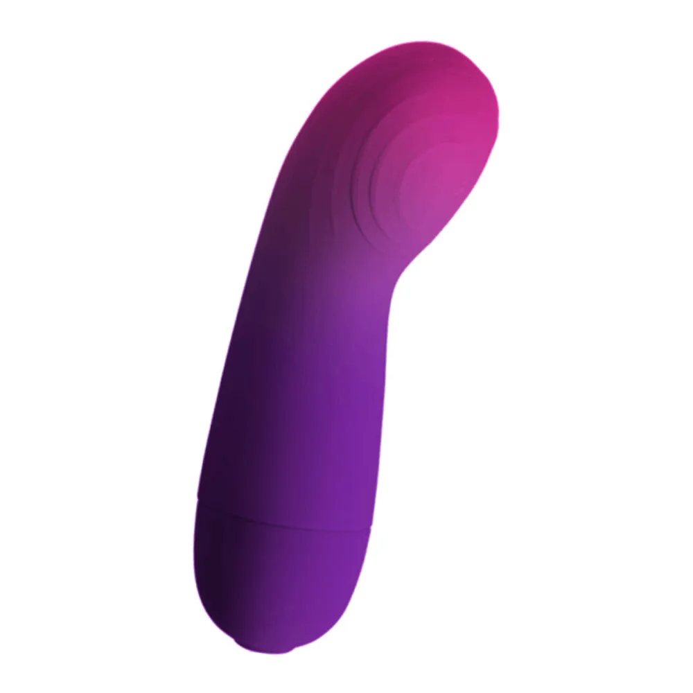 Vibromasseur compact incurvé, silicone, étanche, autre vue 4