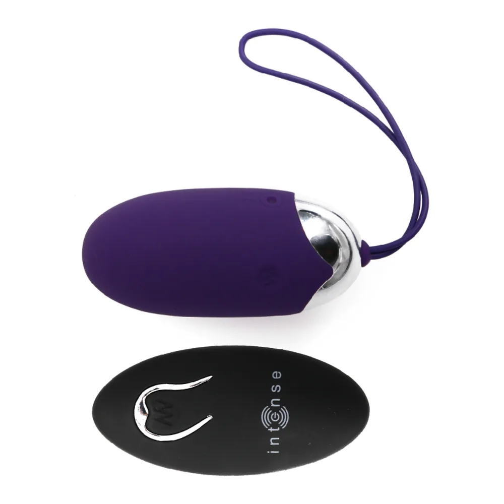 Œuf Vibrant Intense Flippy Intense, coloris lilas, vu de face en pied