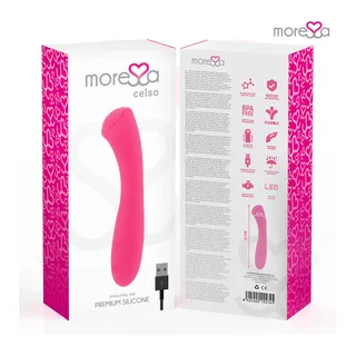 Vibromasseur Celso Rechargeable Silicone Moressa vue 2