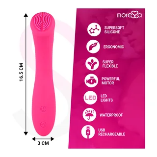 Vibromasseur Celso Rechargeable Silicone Moressa vue 3