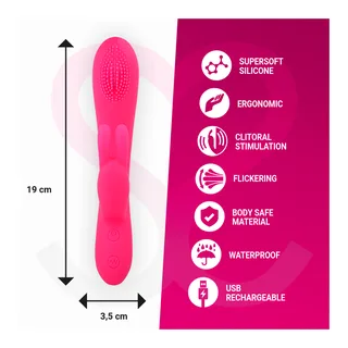 Vibromasseur Gino Rechargeable Silicone Moressa vue 5