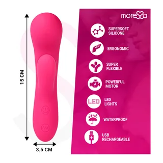 Vibromasseur Jerry Rechargeable Silicone Moressa vue 5