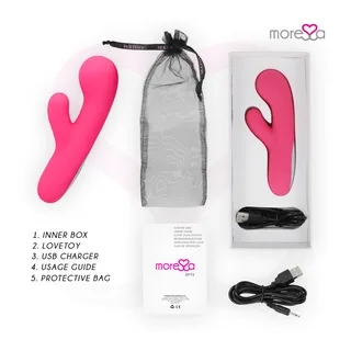 Vibromasseur Jerry Rechargeable Silicone Moressa vue 6