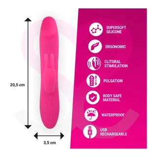 Stimulateur clitoridien Molly Rechargeable Silicone vue 3