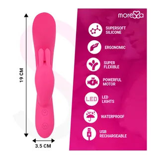 Vibromasseur Telmo Rechargeable Silicone Moressa vue 4