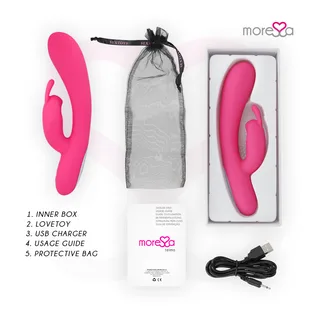 Vibromasseur Telmo Rechargeable Silicone Moressa vue 6