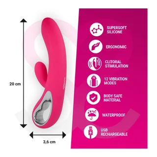 Vibromasseur Troy Rechargeable Silicone Moressa