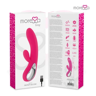 Vibromasseur Troy Rechargeable Silicone Moressa vue 6