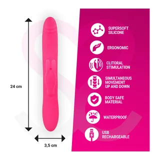 Vibromasseur Warren Rechargeable Silicone Moressa vue 4