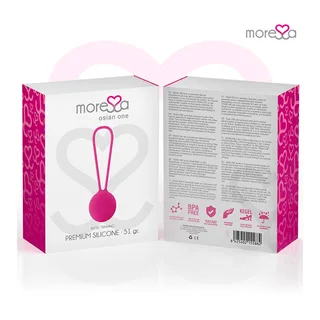 Boule de Geisha silicone rose, 51 g, velours, coloris Rose, autre vue 3
