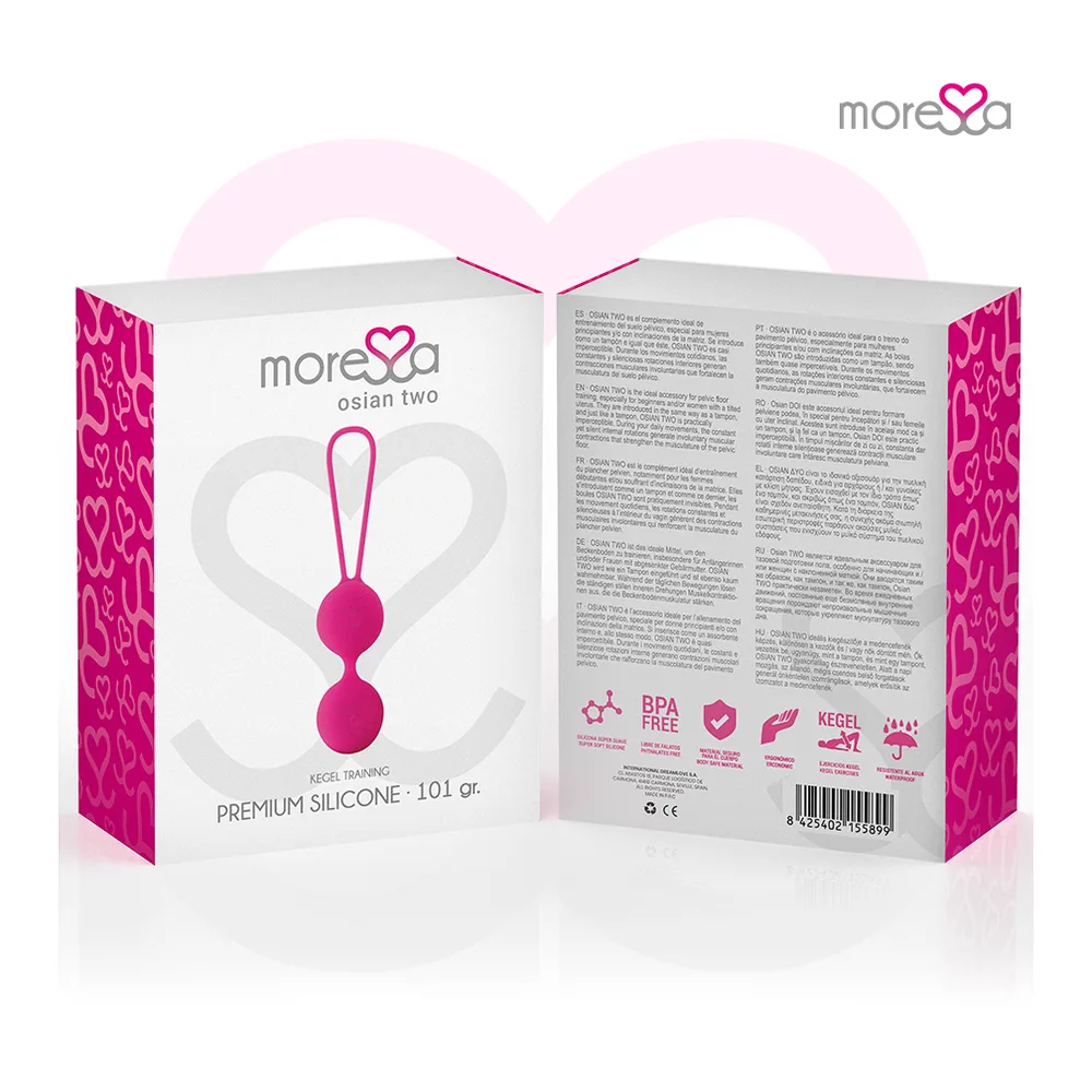 Boules de geisha Osian Deux Silicone Moressa