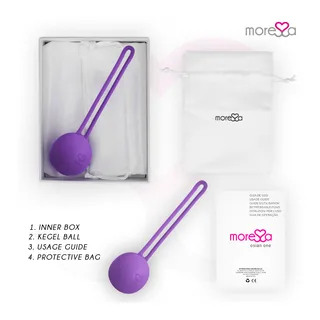 Boule de Geisha silicone rose, 51 g, velours, coloris Lilas, autre vue 5