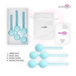 Boules de geisha Ensemble Osian Silicone Moressa vue 6