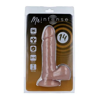 Pénis Réaliste 18,5 Mr Intense - accessoires fournis