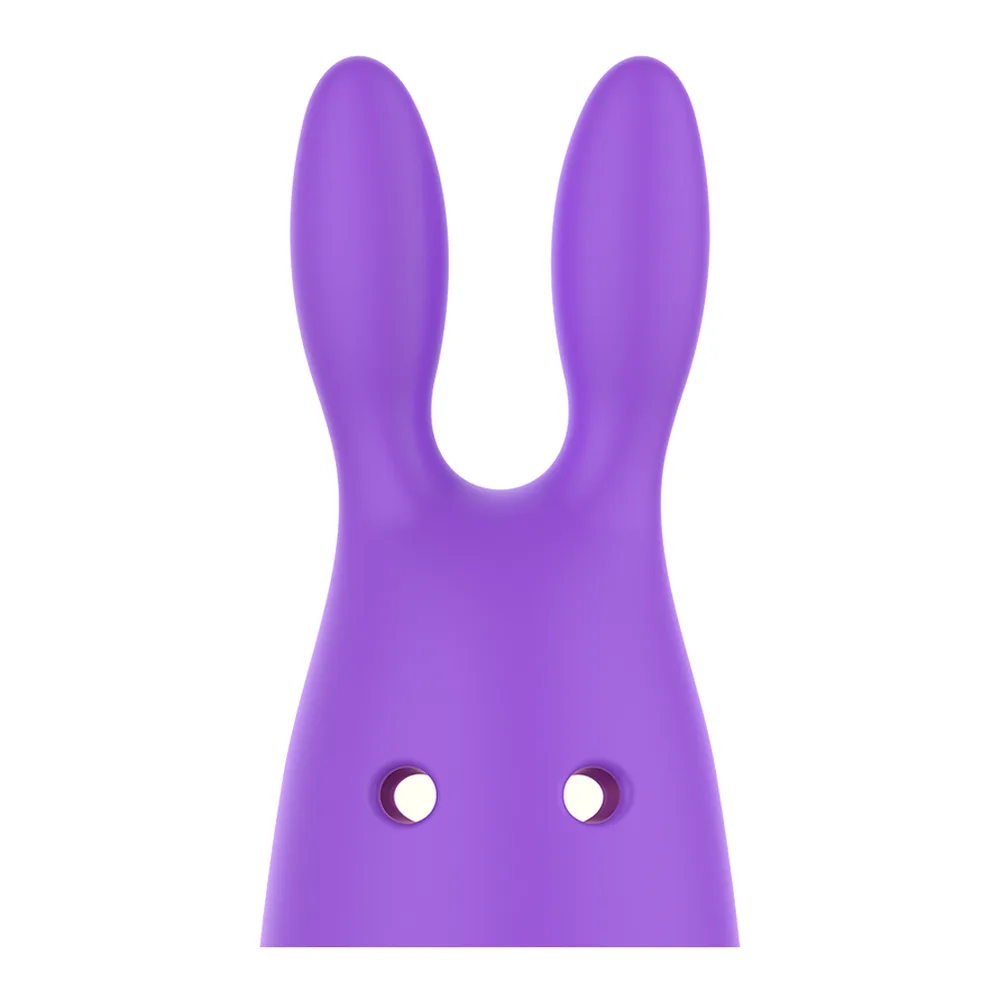 Stimulateur silicone violet Bugsy, 7,3 cm, à piles, autre vue 5
