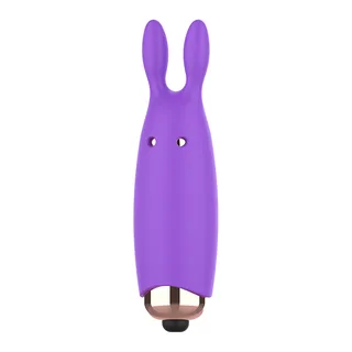 Stimulateur silicone violet Bugsy, 7,3 cm, à piles, autre vue 6