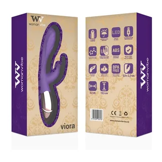 Vibromasseur Rechargeable Silicone Viora Femme Womanvibe vue 6
